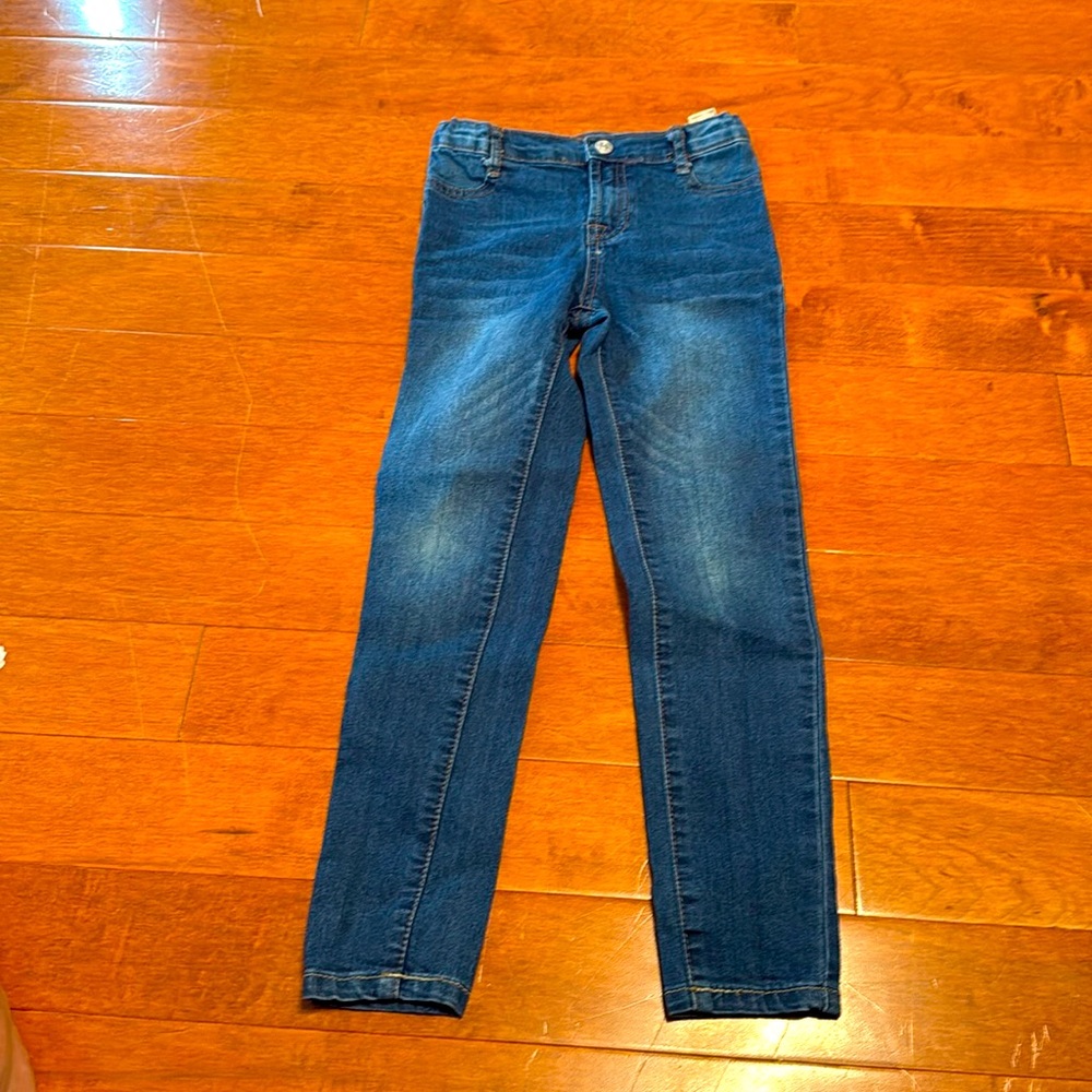 7 For All Mankind Girls’ Size 6X Jeans - Gently Used, Classic Style
